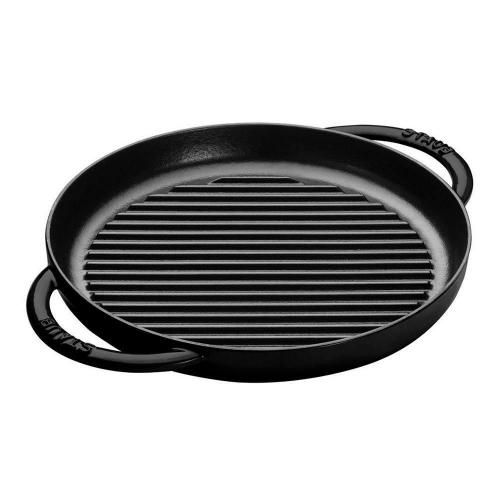 Cast iron grill pan 26 cm Staub Hexagon black