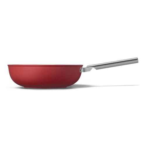 30 cm 5,2 l Smeg 50's Style red non-stick wok pan