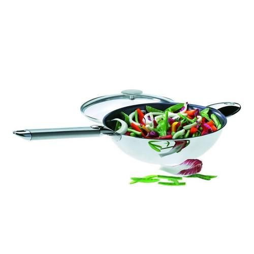 Wok 28 cm 3,9 l Cristel Casteline