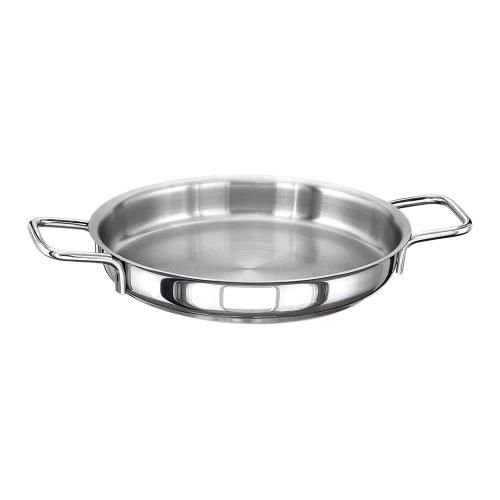 Paella pan 14x3 cm KAPP Cooking steel with two handles