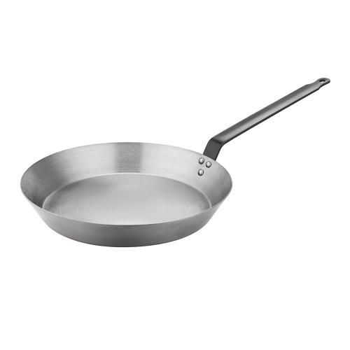 Frying pan 26 cm carbon steel ТBLACK IRONУ P.L. Proff Cuisine