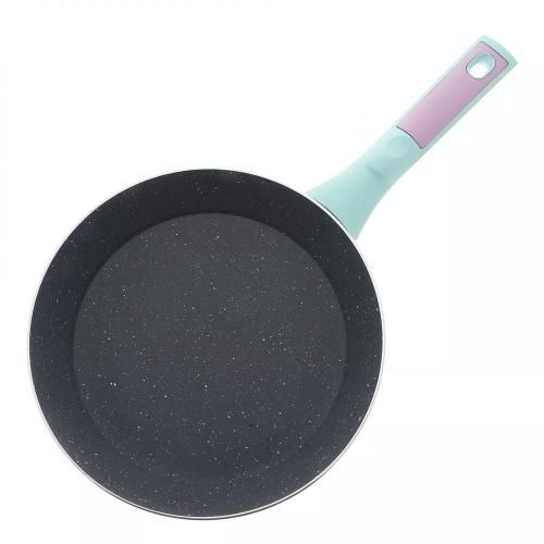 Frying pan with egg mold 24 cm Kitchen Star Lollipop light pink