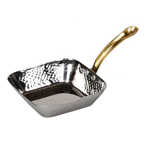 Serving pan with handle 15*3 cm, stainless steel, P.L. Proff Cuisine