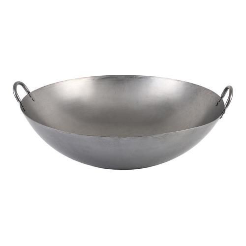 Wok 40 cm with two handles carbon steel P.L. Proff Cuisine