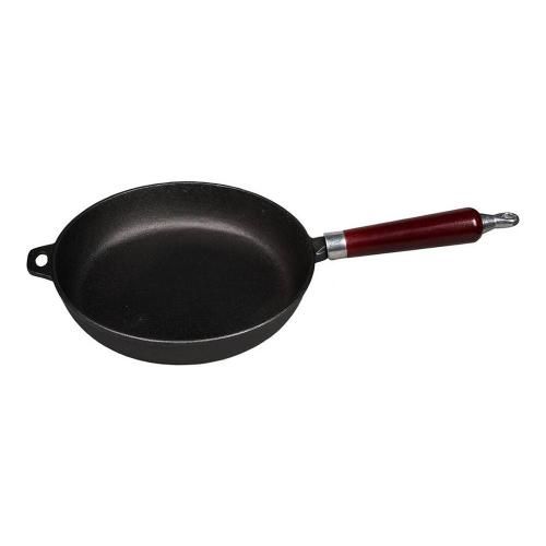 Cast iron frying pan with wooden handle D=28cm P.L. Proff Cuisine