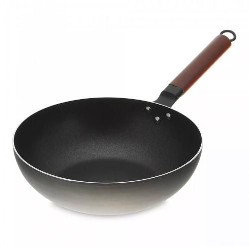 Frying pan 30 cm Kitchen Star Hot Fire black