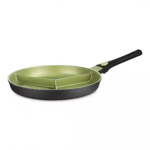 Sectional frying pan 35 cm Kitchen Star Millman green