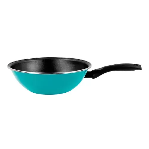 Non-stick wok 28 cm Vitrinor Country green