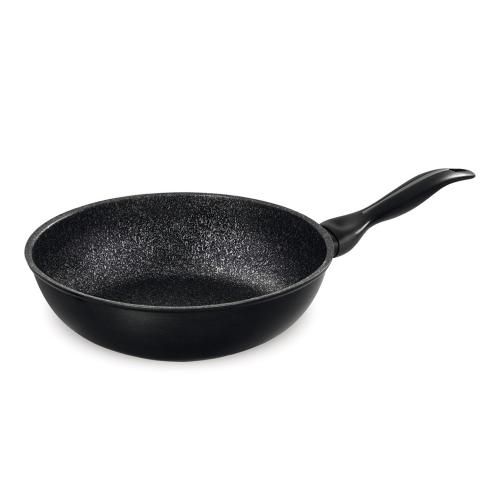 Non-stick grill pan 28 cm Barazzoni 33 Carati Aluminium black