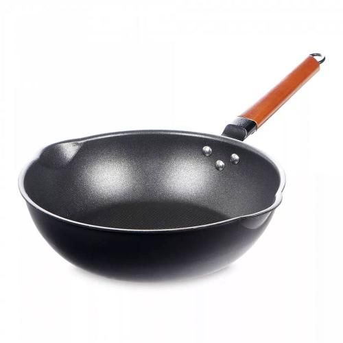 Frying pan 28 cm Kitchen Star Hot Fire black