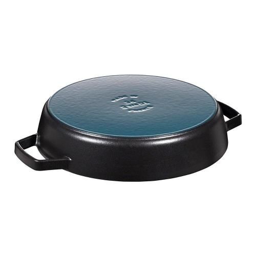 Cast iron frying pan 26 cm Staub Hexagon black