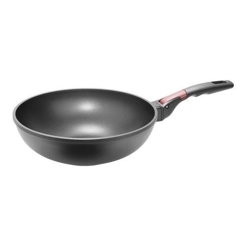 Nadoba Vilma black 28 cm non-stick wok frying pan