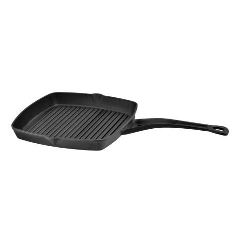 Cast iron grill pan 26x26 cm LAVA black