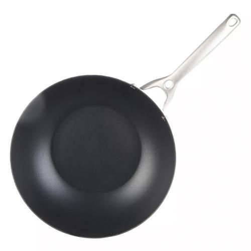 32 cm Kitchen Star Hammerton steel wok frying pan