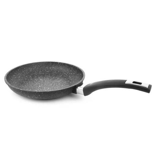 24 cm non-stick frying pan Olympia Hard Cook Fix Induction black