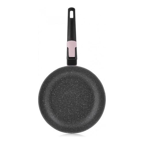 Non-stick frying pan 26 cm Walmer Easy Click pink