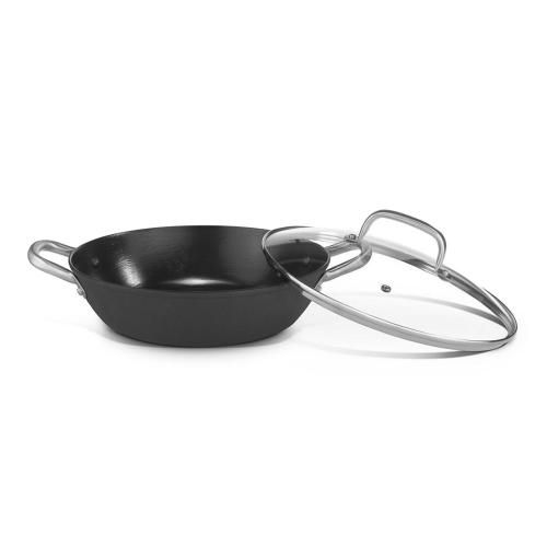 Non-stick cast iron frying pan 28 cm Pujadas 1921 black