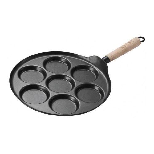 Frying pan P.L. Proff Cuisine pan for fritters for 7 pieces, 31 cm