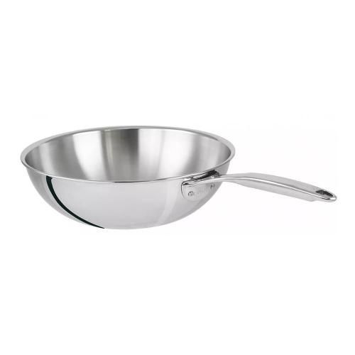 Wok 24 cm 2,7 l Cristel Castel' Pro