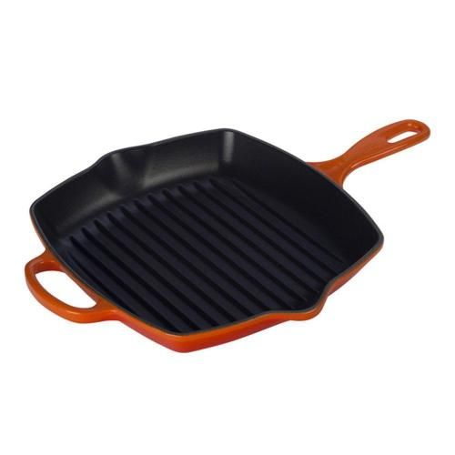 30 cm cast iron grill pan Le Creuset Signature fiery lava