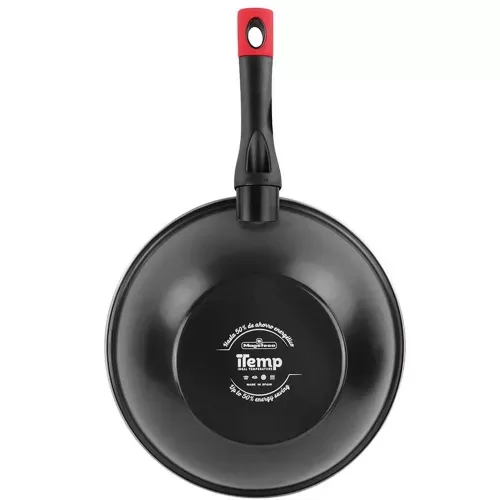 Non-stick wok 28 cm Vitrinor Kilauea black