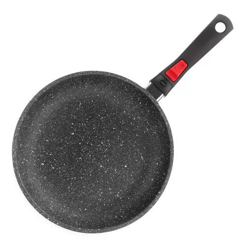 24 cm non-stick frying pan Olympia Hard Cook Fix Induction black