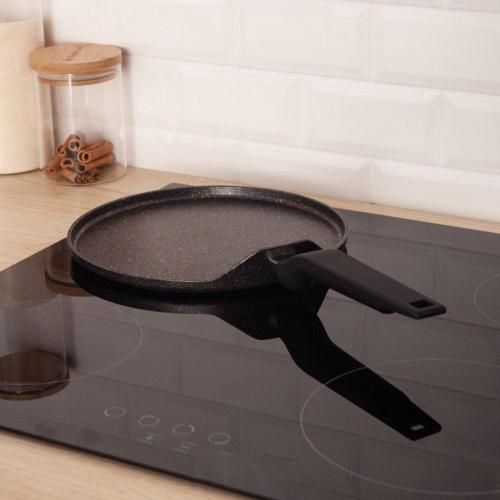 Pancake pan with non-stick coating 25 cm Nadoba Kosta brown