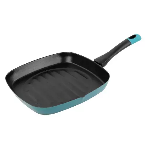 Non-stick grill pan 28 cm Vitrinor Lotus green