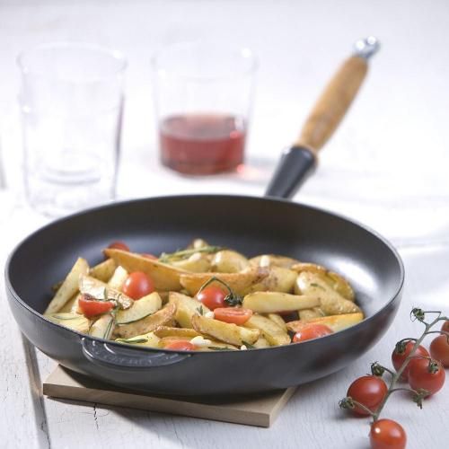 28 cm cast iron frying pan Le Creuset Classic smoky gray