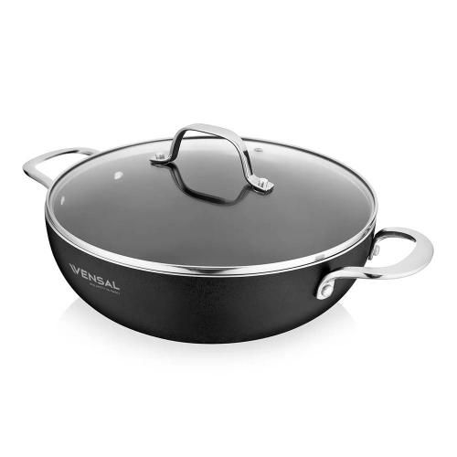 Wok 28 cm Vensal Vertu black