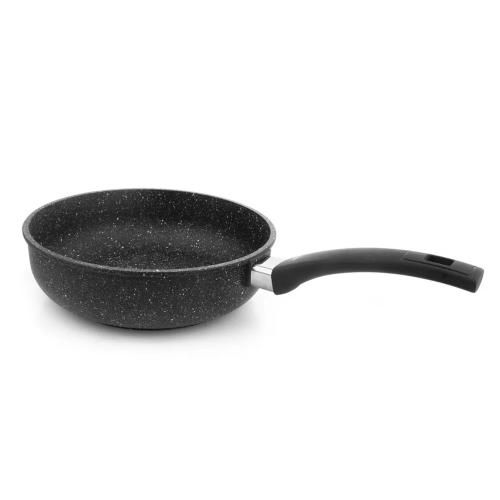 Non-stick pan 24 cm Olympia Hard Cook Fix black