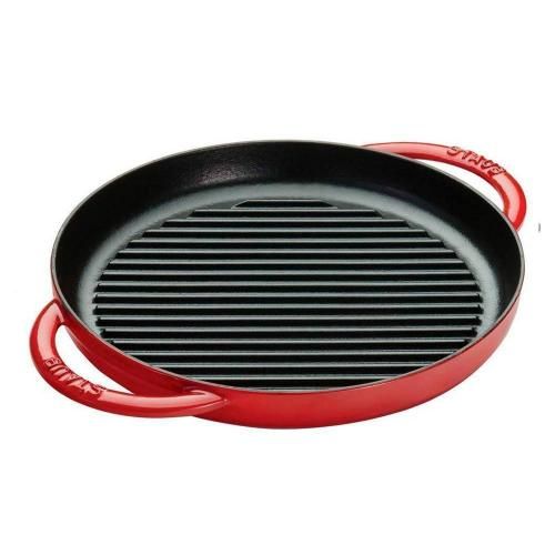 Cast iron grill pan 26 cm Staub cherry