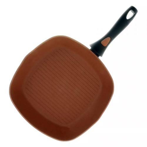 Grill pan 28x28 cm Kitchen Star Terra Terracotta