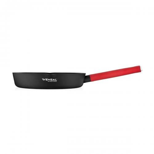 Non-stick frying pan 26 cm Vensal Velours Rouge black