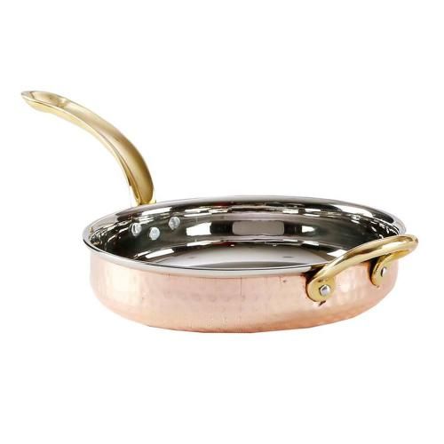 Serving pan 16,5*4,5 cm round copper color P.L. Proff Cuisine