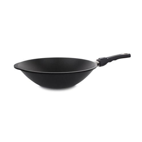 Wok with non-stick coating D 32 cm H 11 cm 3 liters AMT