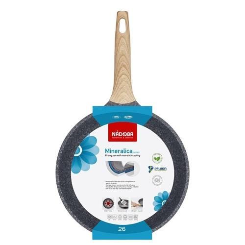 Non-stick frying pan 26 cm Nadoba Mineralica gray