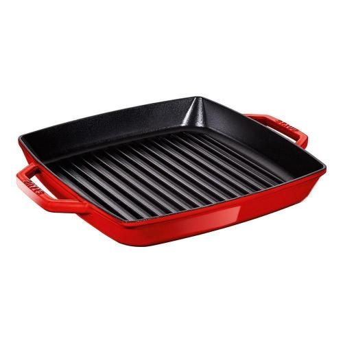 Staub Cherry 28x28 cm cast iron grill pan