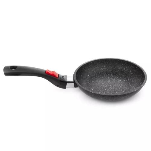 Non-stick frying pan 20 cm Olympia Hard Cook Clicca black