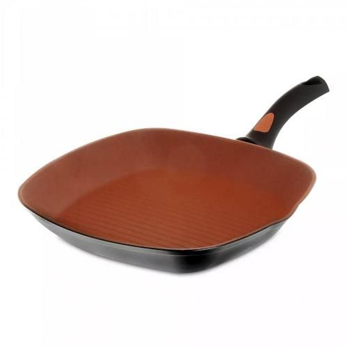 Grill pan 28x28 cm Kitchen Star Terra Terracotta