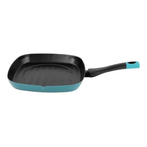 Non-stick grill pan 28 cm Vitrinor Lotus green