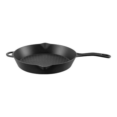 Cast iron frying pan 28 cm Voeux Elegance Black