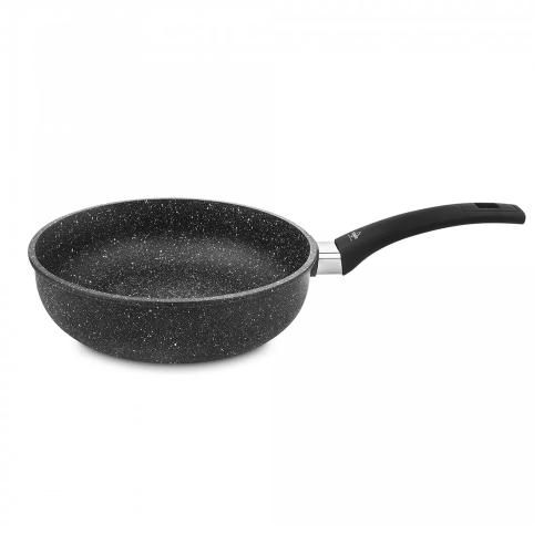 Non-stick pan 24 cm Olympia Hard Cook Fix black