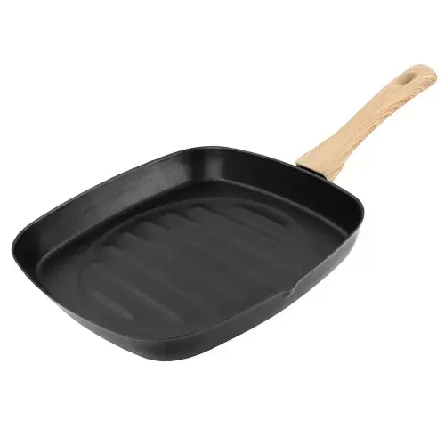 Non-stick grill pan 28 cm Vitrinor Orbe black